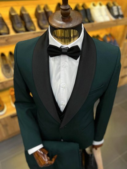 Смокинг MAZALTOVMAN 3-ка премиум Зеленый