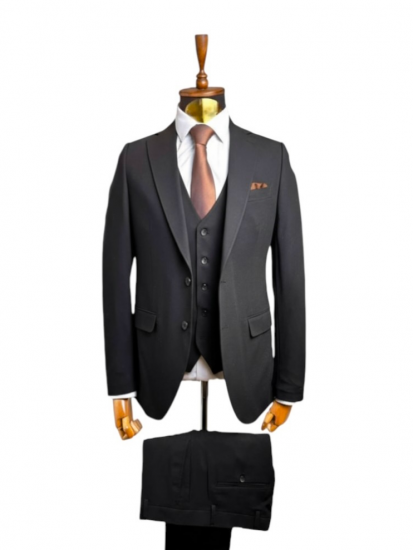 Костюм MAZALTOVMAN 3-ка Черный премиум линейка