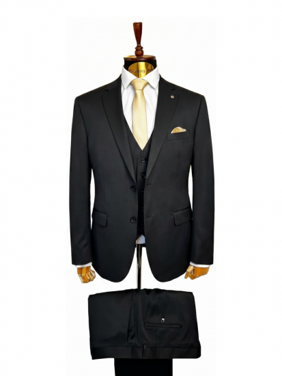 Костюм MAZALTOVMAN 3-ка Черный фактурный