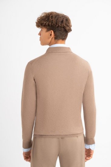 Поло ХЛФ Бежевое с замком