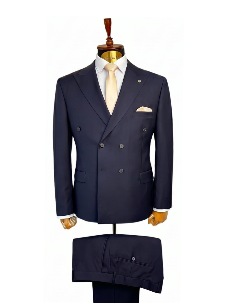 Костюм MAZALTOVMAN 2-ка Двубортный Синий