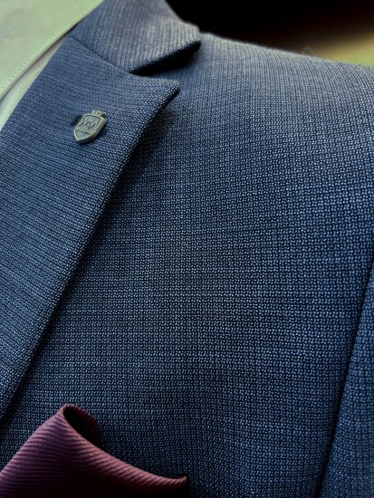 Костюм ФРК 3-ка Синий фактурный