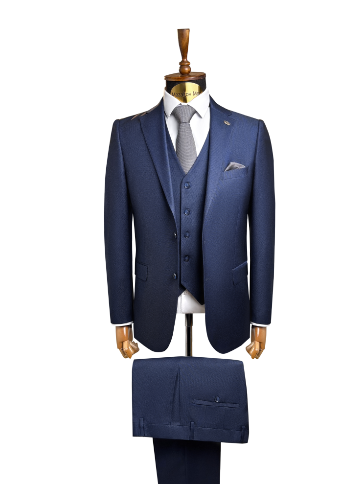 Костюм ФРК 3-ка Синий фактурный