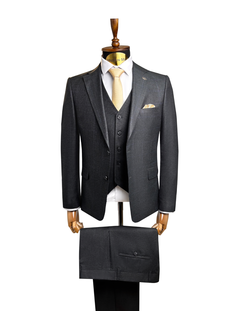 Костюм ФРК 3-ка Серый в клетку